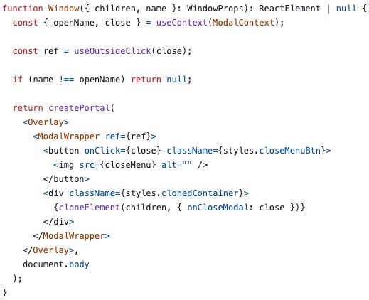 compound component window